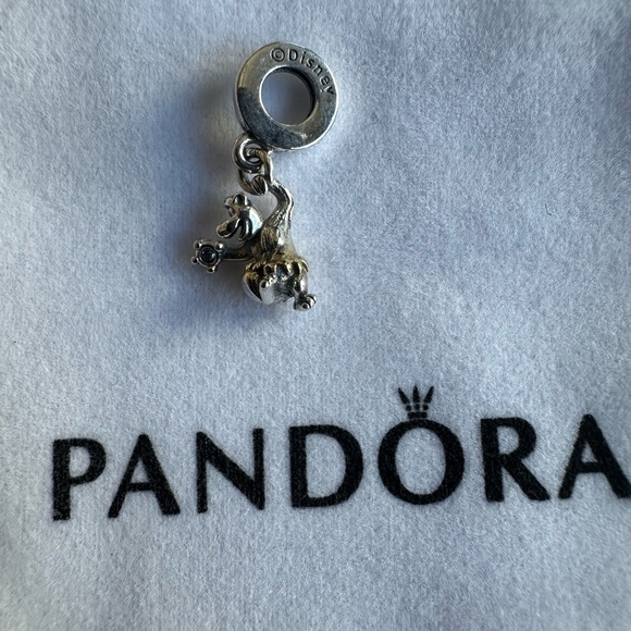 Pandora Jewelry - 100TH Anniversary Disney X PANDORA Baloo Lab-grown Diamond Dangle Charm